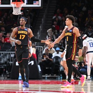 世界杯app下载-杰伦·约翰逊27+7+8沃克29分 老鹰胜独行侠取七连胜