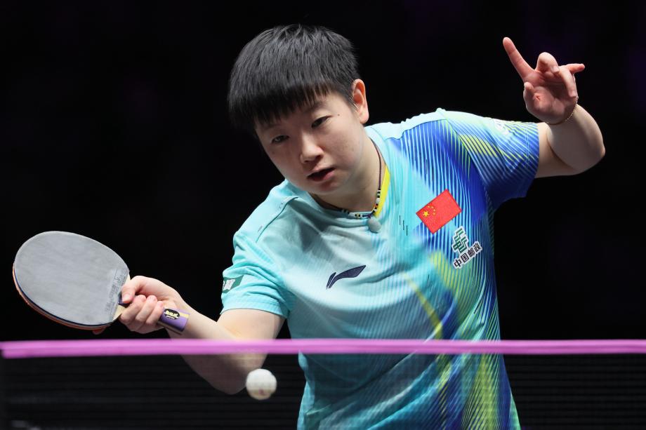 [图]WTT重庆冠军赛：孙颖莎3-0胜朱芊曦晋级16强